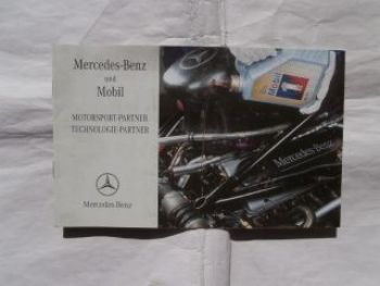 Mercedes Benz und Mobil Prospekt W210 Flyer 2010 NASA,FIA