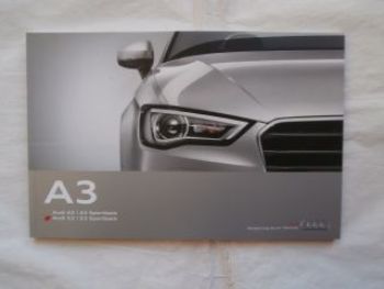 Audi A3 +Sportback + S3 Typ8V + s line +design selection 4/2013