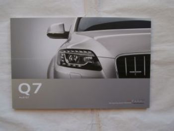 Audi Q7 +s line +exclusive Prospekt Juli 2013 NEU