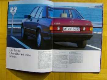 Mercedes Benz W201 Diesel-Modelle 190D, 190D 2.5 +Turbo 3/1988