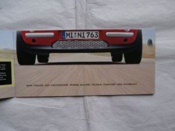 BMW Mini R50 Die Zeichen stehen auf Fahrspass Prospekt NEU