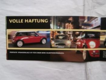 BMW Mini R50 Die Zeichen stehen auf Fahrspass Prospekt NEU