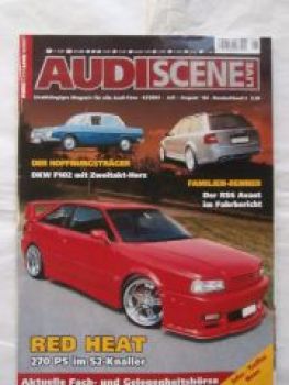 Audi Scene Live 7-8/2004 S2 Coupé,DKW F102,RS6 Avant,MTM S4