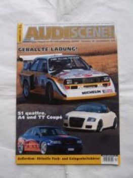 Audi Scene 12/2006 S1 quattro,A3 8L,Cabrio,A6 4F,A4 B5,A3 8P