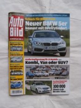 Auto Bild 42/2013 BMW i3 vs. VW e-Up,Golf Hybrid,BMW 428i Cabrio