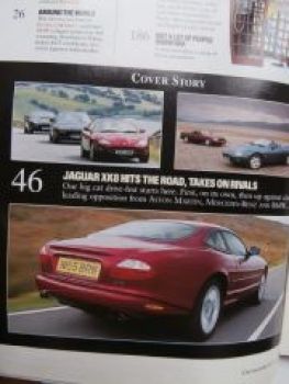 car magazine 11/1996 XK8 vs. DB7 vs. 840Ci E31 vs. XK8 Cabrio vs
