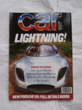 car magazine 7/1996 M3 E36 Coupé Evlo vs. Honda NSX,Ferrari 456G