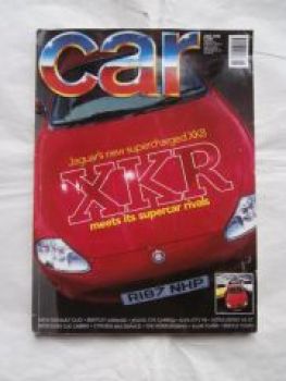 car magazine 6/1998 Jaguar XKR vs. XK8,Clio, C70 Cabrio,GTV V6