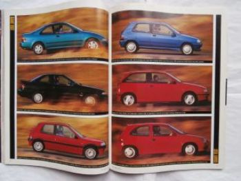 car magazine 3/1994 Honda Civic Coupé vs. Vauxhall Corsa B GSi