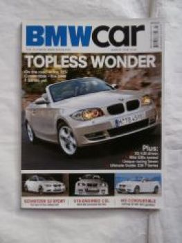 BMW car 3/2008 M3 E93, 125i E88, X5 4.8i E70,7 Series E38 Guide,