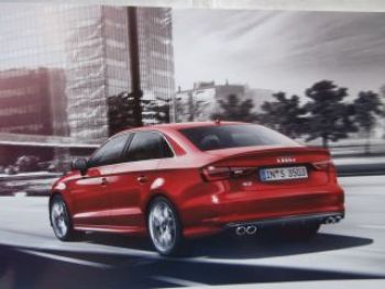 Audi A3 Limousine +Cabriolet + S3 September 2013 NEU