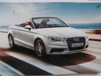Audi A3 Limousine +Cabriolet + S3 September 2013 NEU