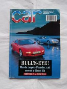car 6/1992 Mazda RX-7 vs. Porsche 968,Ford Escort Cosworth,