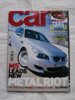 car 11/2004 Golf GTI, Ferrari F430, Renault Modus, Boxster,Focus