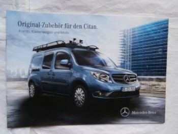 Mercedes Benz Original Zubehör Citan April 2013 NEU