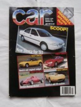 car 7/1991 Mazda MX-3 coupé,Ginetta Roadter,Rocket,Honda Beat