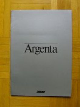 Fiat Argenta Prospekt UK Englisch 5/1983 Rarität