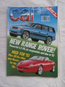 car 8/1990 Ford Fiesta RS Turbo,Alfa Romeo 33,Fiat Uno Turbo ie
