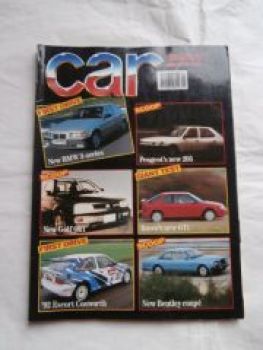car 1/1991 Audi 100, MAzda Revue,Alfa 33 1.5IE,Fiat Tempra Estat