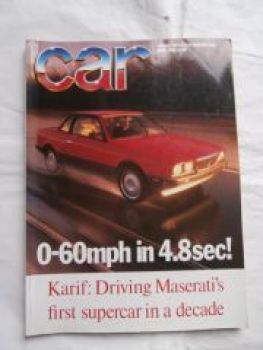 car 4/1988 Maserati Karif,VW Passat,Rover 827,Mazda 121,Ford Pro