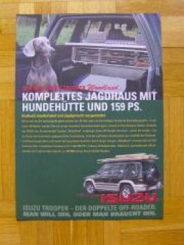 Isuzu Trooper Woodland  Sondermodell Prospekt