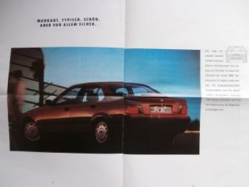 BMW 316i-325i E36 Prospekt Vorstellung September 1990 Rarität