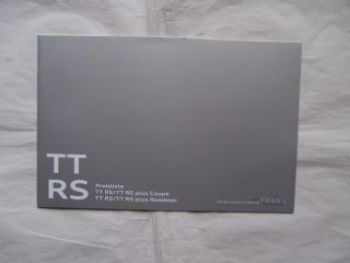 Audi TT RS TT RS plus Coupé Roadster August 2013 NEU