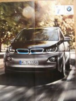 BMW i3 (i01) Poster November 2013 NEU Rarität