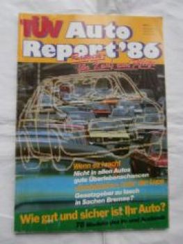 Tüv Auto Report 1984 BMW 02, Alfasud, 2CV,Visa,CX,W123,W126