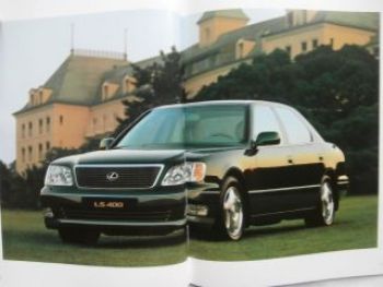 Lexus LS400 Prospekt November 1997 +Preisliste Rarität
