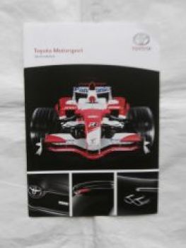 Toyota Motorsport Sportzubehör Prospekt Dezember 2007