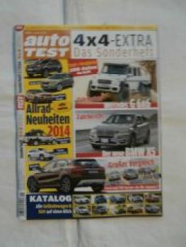auto test 4x4 Extra Sonderheft 1/2014 Mercedes G 6x6,X5 F15,