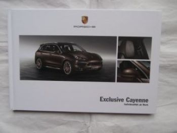 Porsche Cayenne Exclusive (957) Buch April 2013 NEU