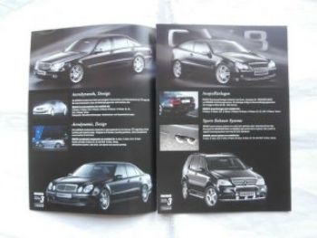 Brabus Gesamtprogramm 2003 E V12 W211,BR230,W203,W164