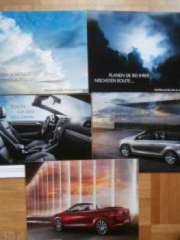 VW Golf7 Cabriolet Vorstellungsmappe März 2011 NEU Rarität
