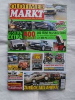 Oldtimer Markt 1/2014 400.Ausgabe LM 002, Lotus Omega,Faun