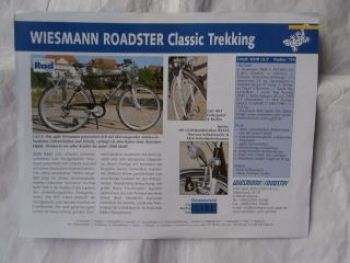 radfahren.de Wiesmann Roadster Classic Trekking Sonderdruck