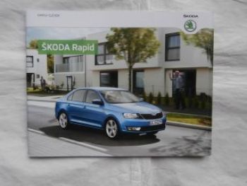 Skoda Rapid Prospekt Oktober 2013 NEU Typ NH