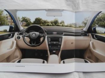 Skoda Rapid Prospekt Oktober 2013 NEU Typ NH