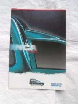 Seat Inca Prospekt März 1997 Rarität