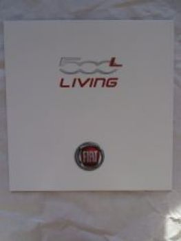 Fiat 500L Living Prospekt August 2013 NEU