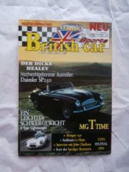 British Classic Sports Car 1/1995 Daimler SP250,E-Type Lightweig