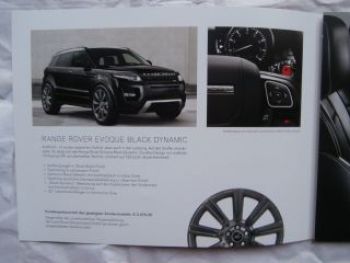 Land Rover Range Rover Evoque Dynamics Sondermodelle 9/2013