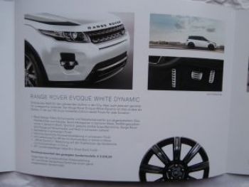 Land Rover Range Rover Evoque Dynamics Sondermodelle 9/2013