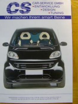 CS Car Service smart Tuning Prospekt+Preise 12/2000