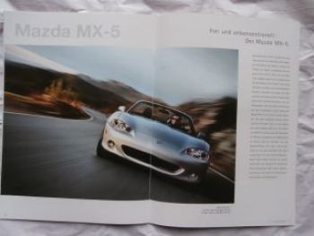 Mazda Programm Februar 2001 121,Demio,323F,323S,626 Kombi