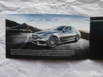 Mercedes Benz C-Klasse BR205 Vorstellung Flyer Dezember 2013