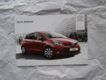 Toyota Yaris Edition Typ XP13 Juli 2013 NEU