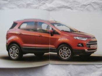 Ford Ecosport August 2013 Prospekt NEU