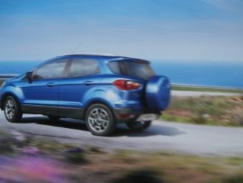 Ford Ecosport August 2013 Prospekt NEU